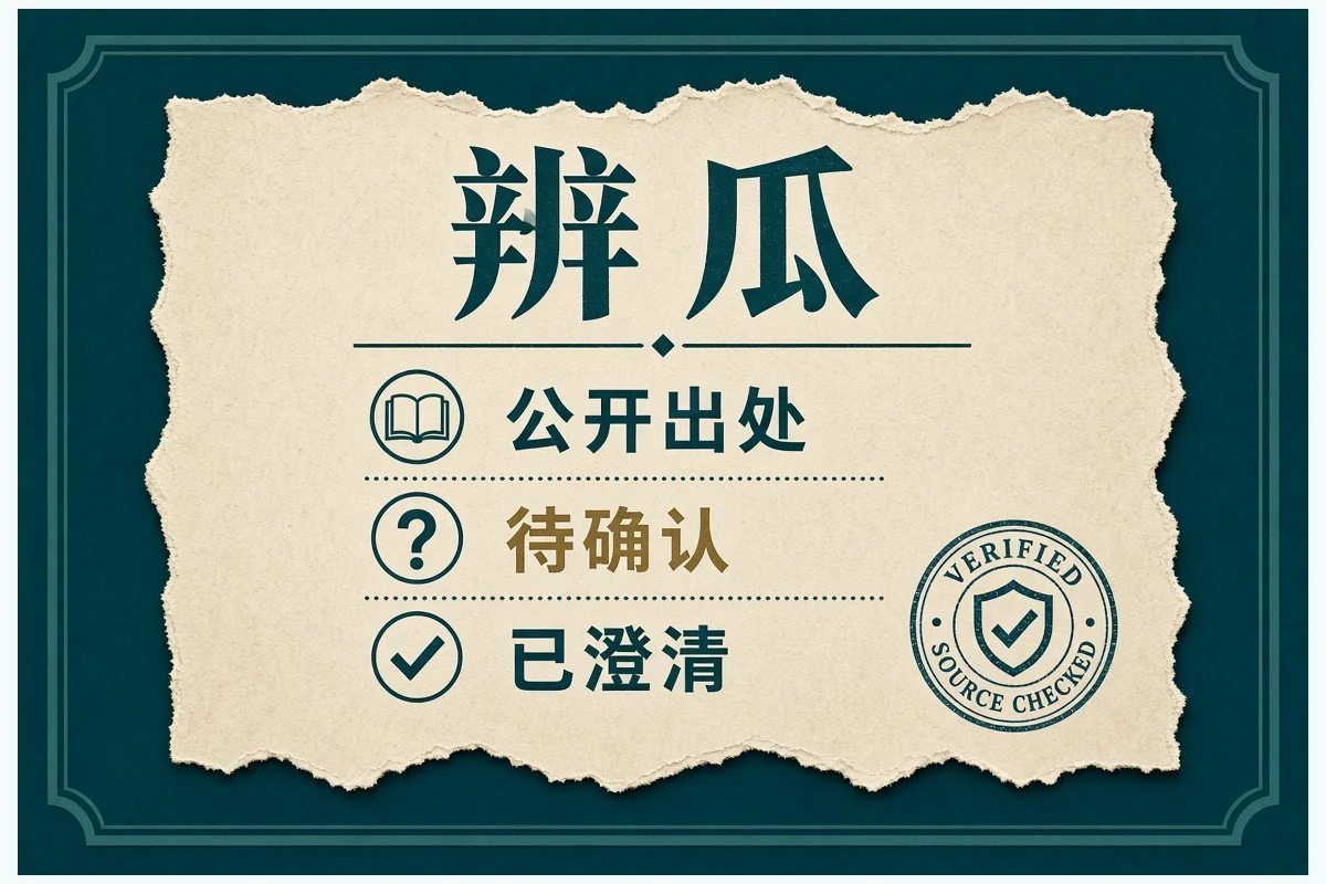事实来源核对